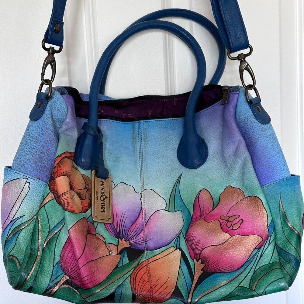 Anuschka leather bag (#18)